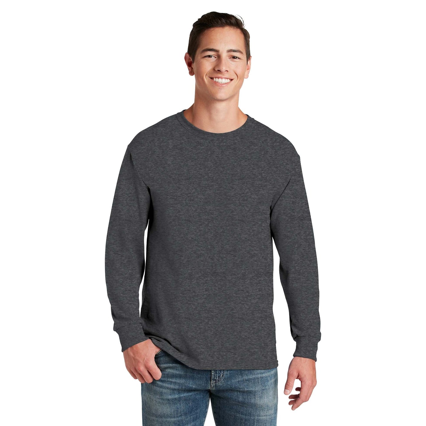Navy T-Shirts - Jerzees - Soft Blend - Moisture Control