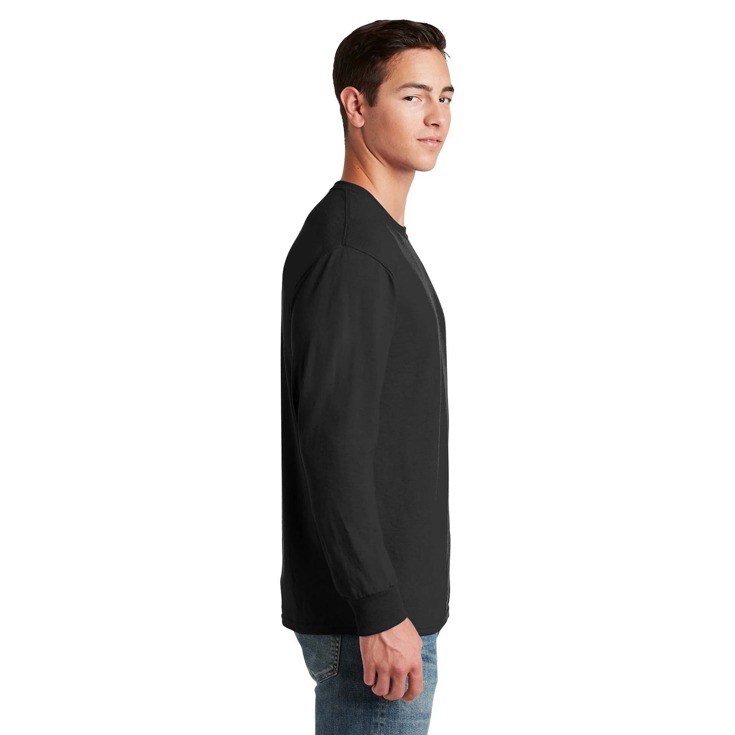 Navy T-Shirts - Jerzees - Soft Blend - Moisture Control