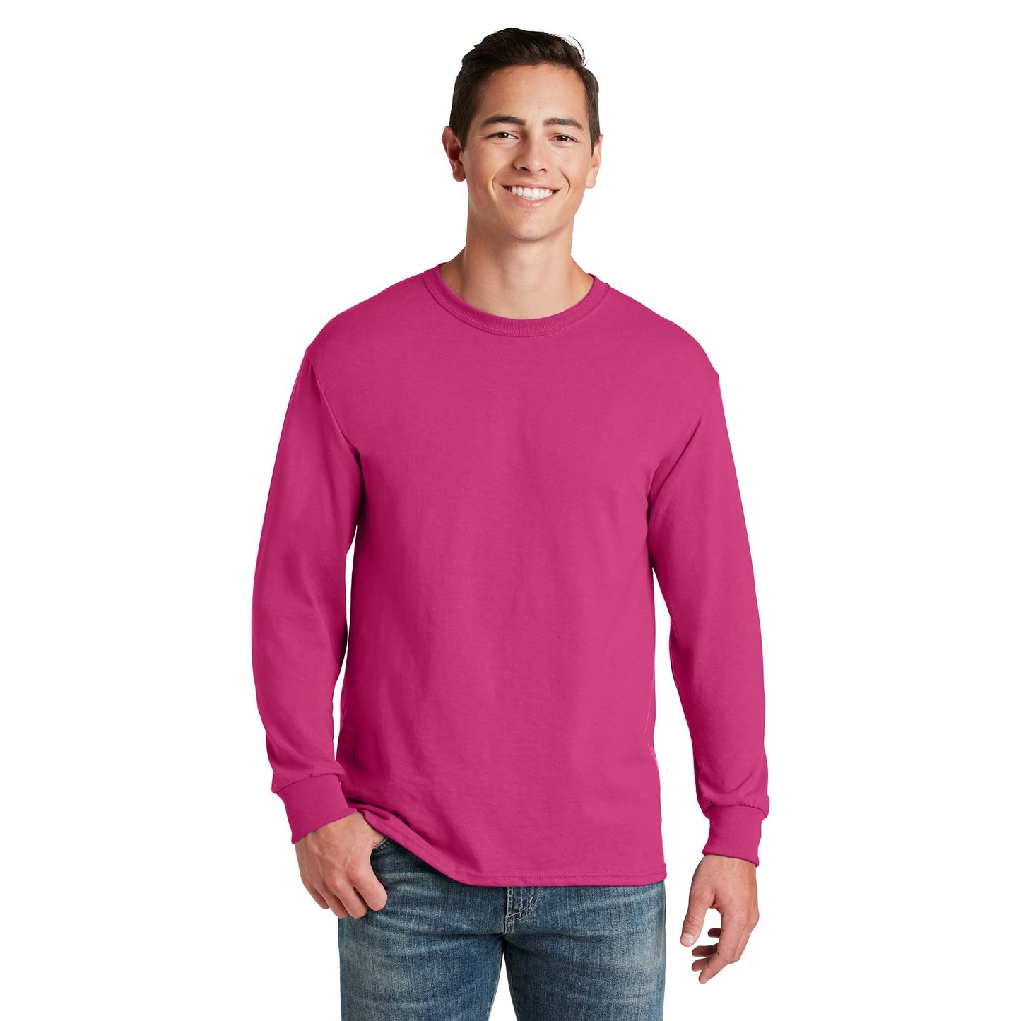 Navy T-Shirts - Jerzees - Soft Blend - Moisture Control