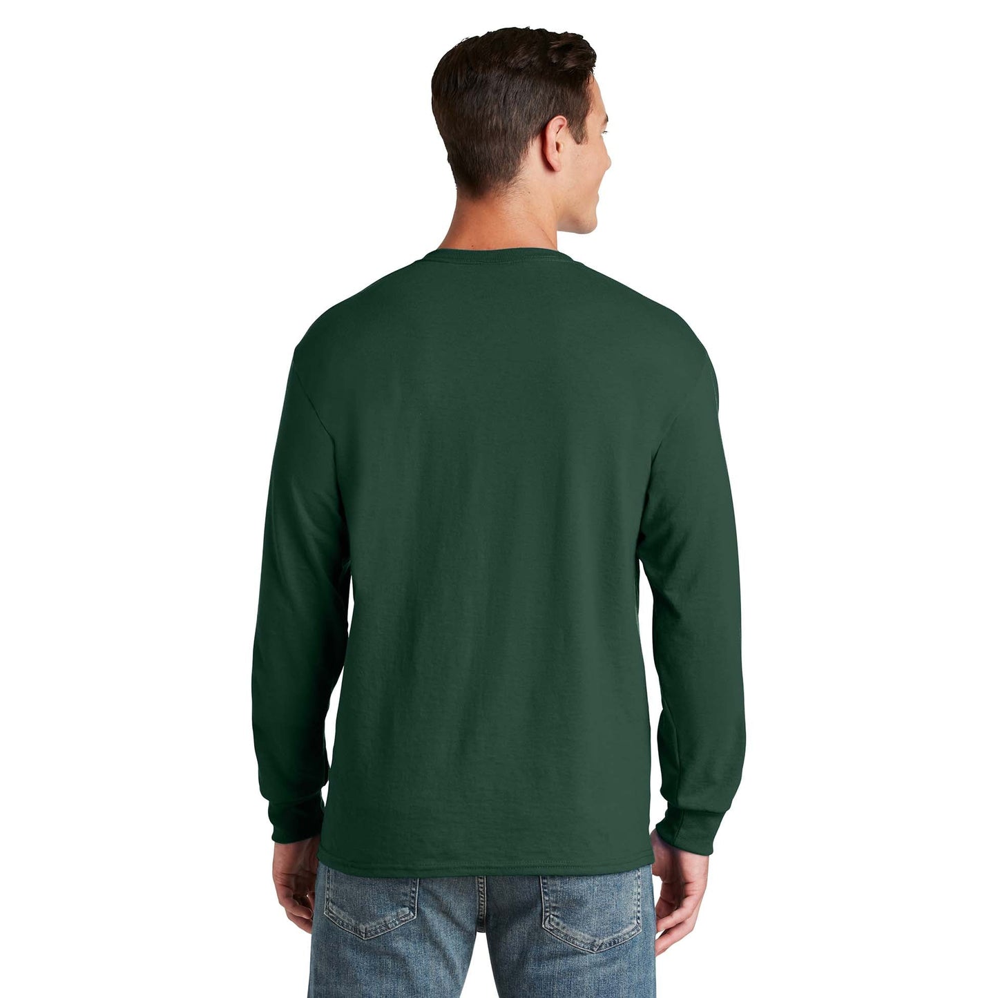 Navy T-Shirts - Jerzees - Soft Blend - Moisture Control