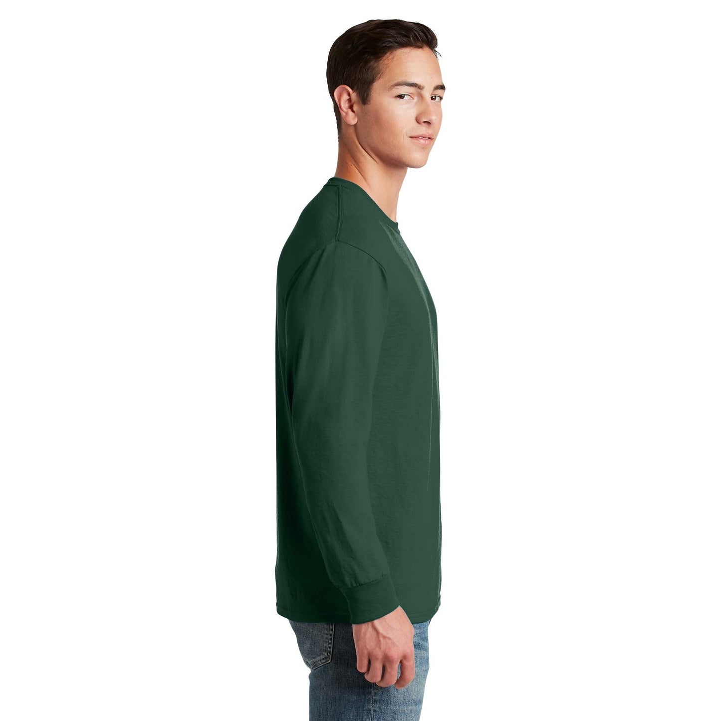 Navy T-Shirts - Jerzees - Soft Blend - Moisture Control