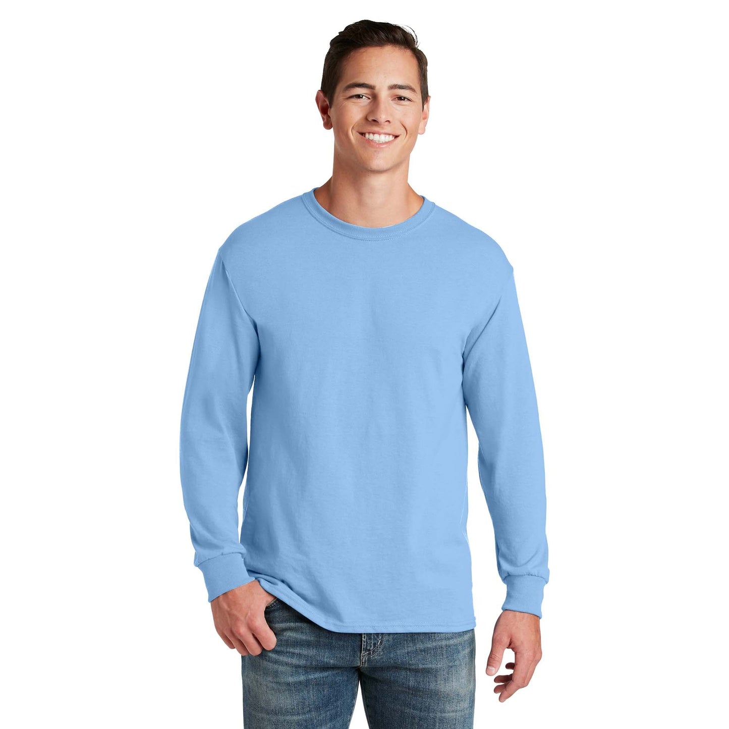 Navy T-Shirts - Jerzees - Soft Blend - Moisture Control