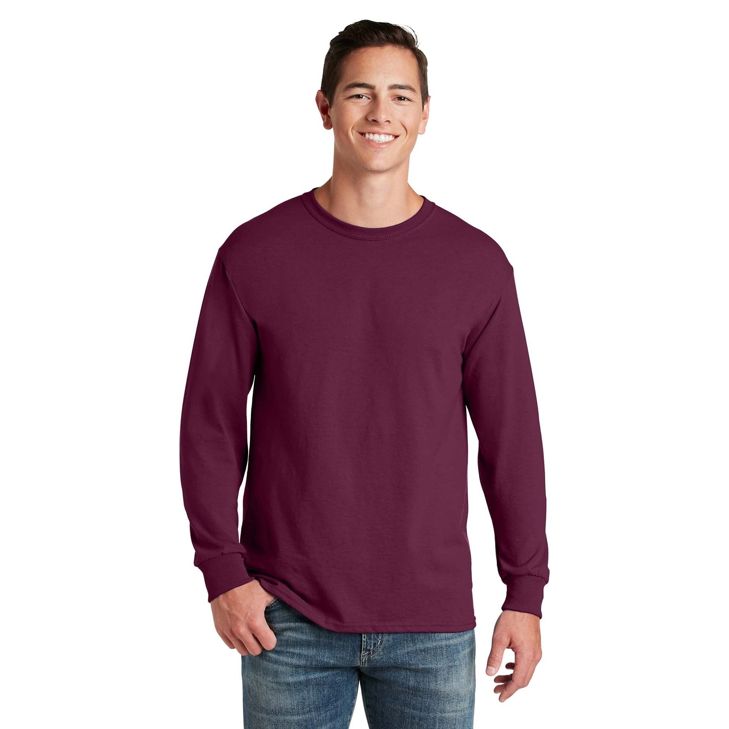Navy T-Shirts - Jerzees - Soft Blend - Moisture Control