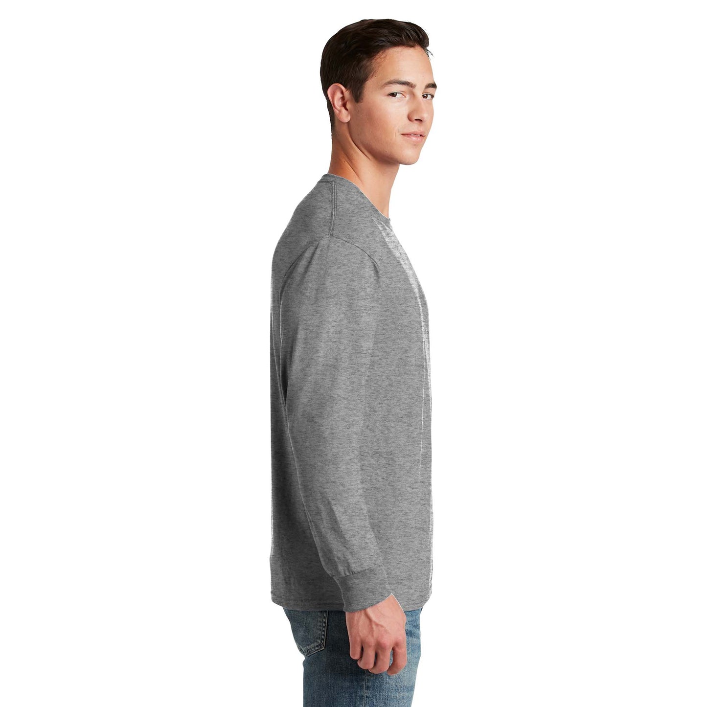 Navy T-Shirts - Jerzees - Soft Blend - Moisture Control