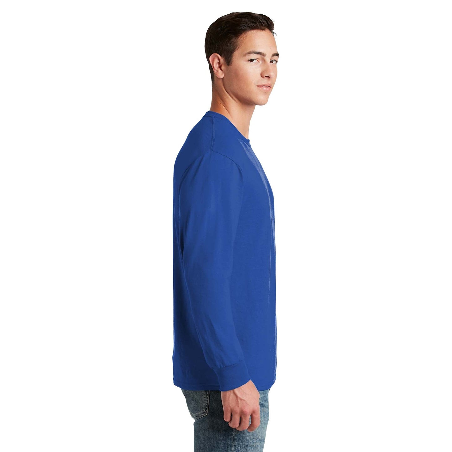 Navy T-Shirts - Jerzees - Soft Blend - Moisture Control