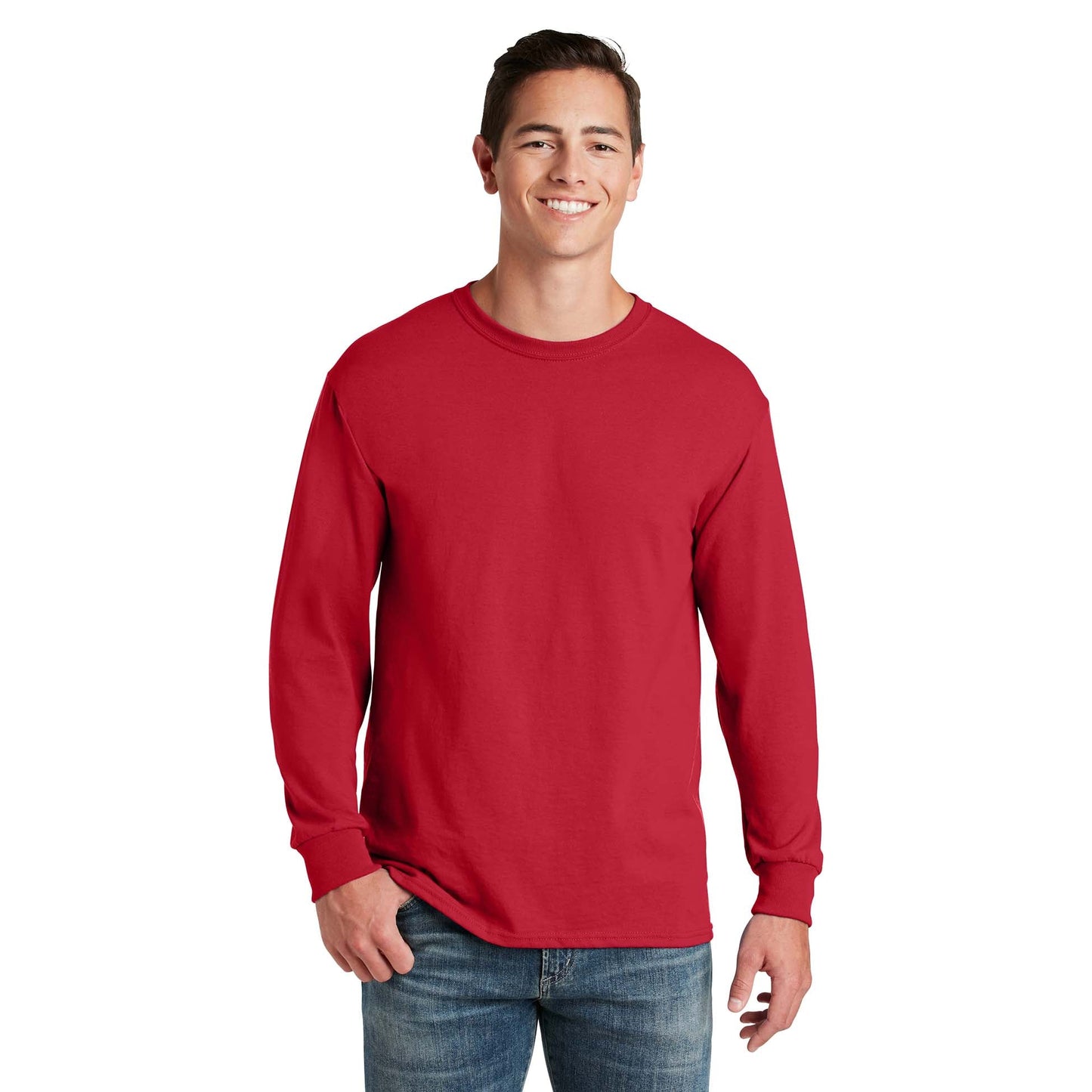Navy T-Shirts - Jerzees - Soft Blend - Moisture Control