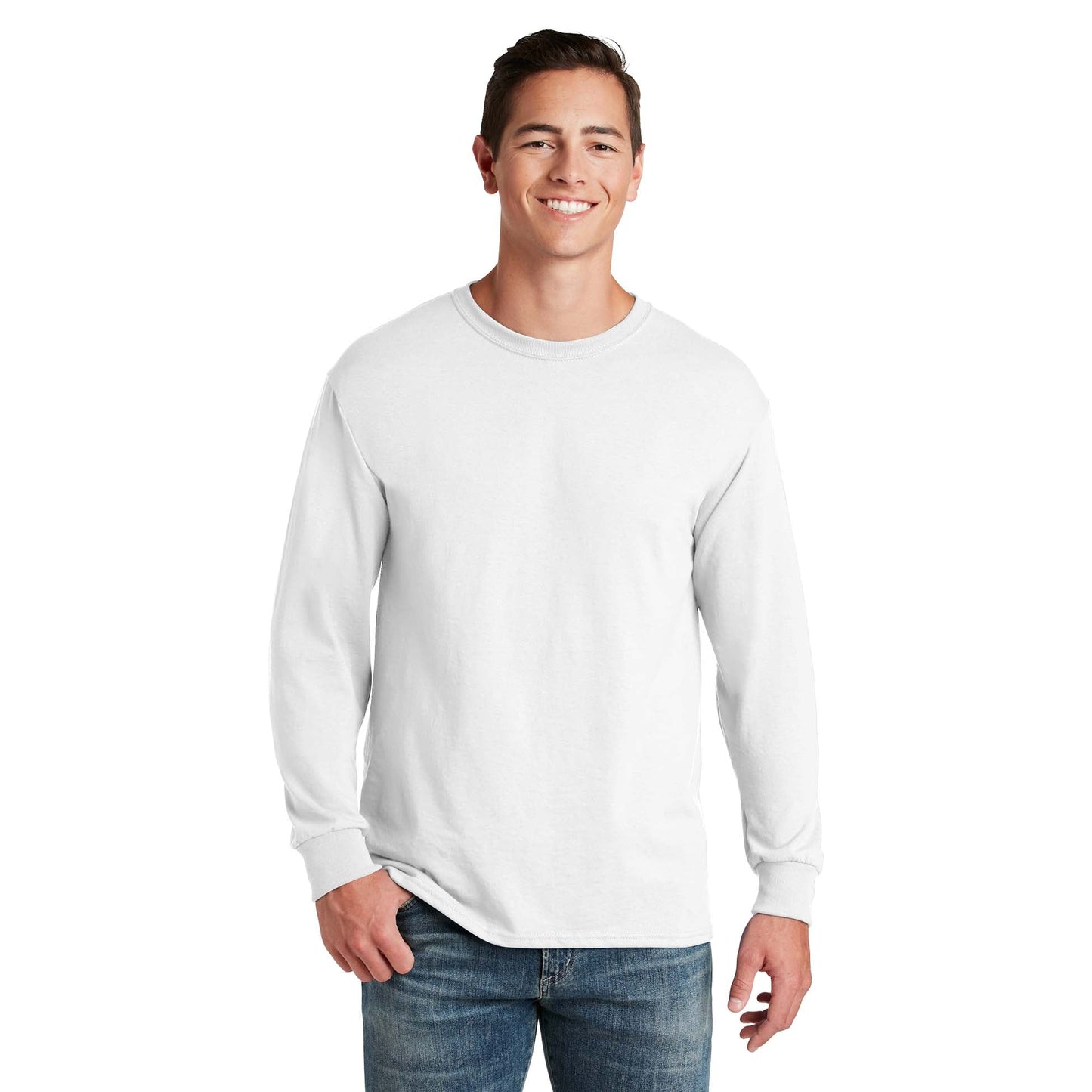 Navy T-Shirts - Jerzees - Soft Blend - Moisture Control
