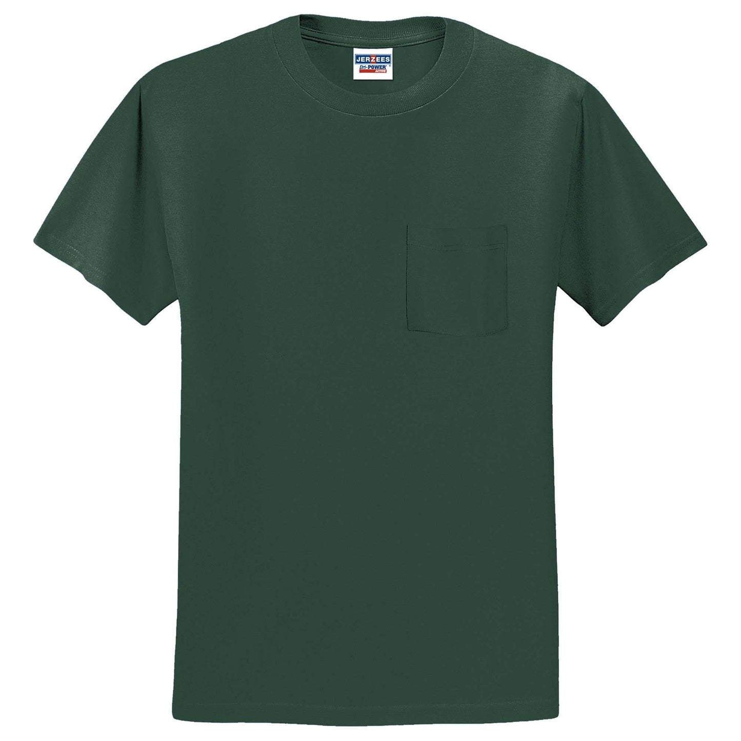 Athletic Heather T-Shirts - Jerzees - Pocket Design - Quality Fabric