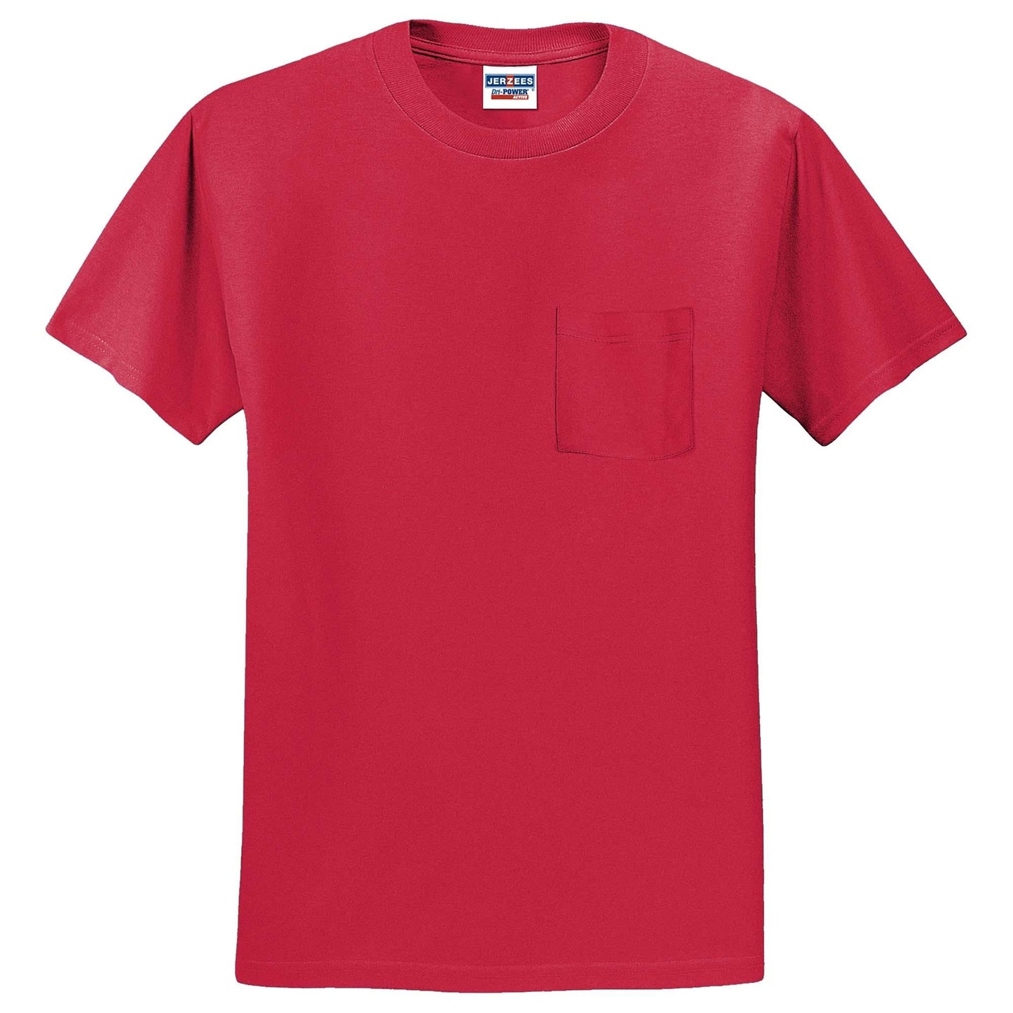 Athletic Heather T-Shirts - Jerzees - Pocket Design - Quality Fabric