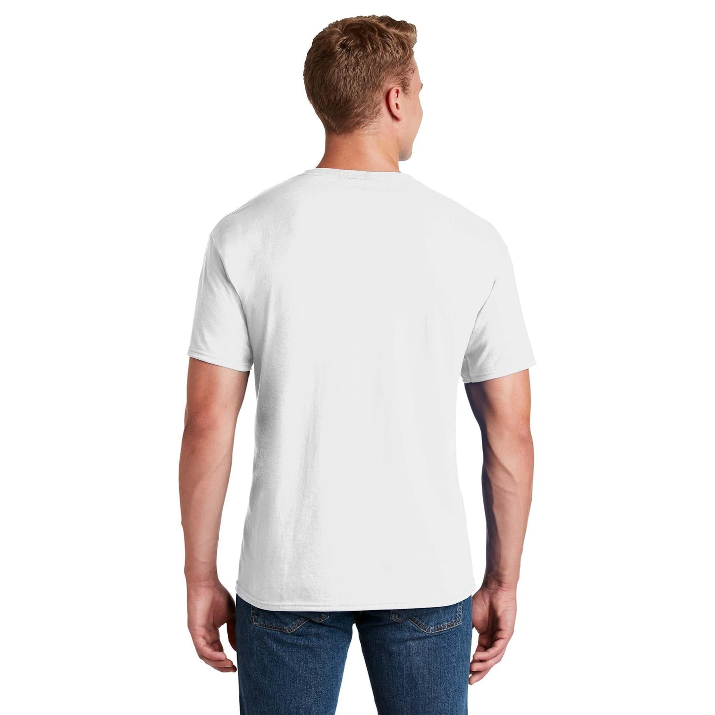 Athletic Heather T-Shirts - Jerzees - Pocket Design - Quality Fabric