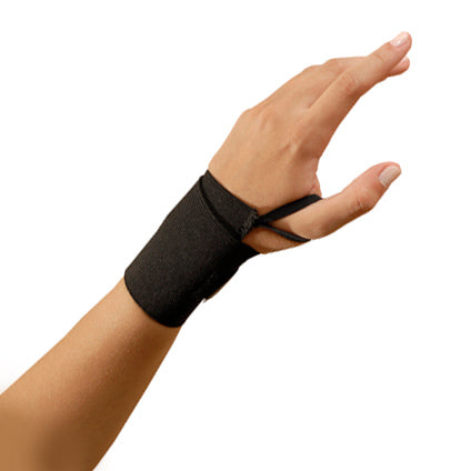 Black Wrist Support - OccuNomix - Comfortable Elastic