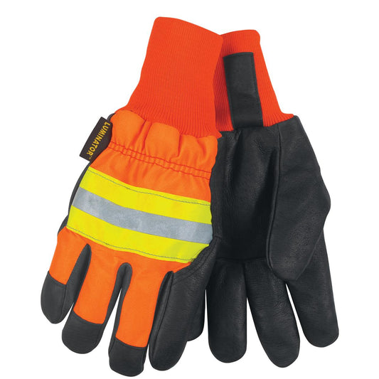Wing Thumb Leather Gloves - MCR Safety - Waterproof Pigskin