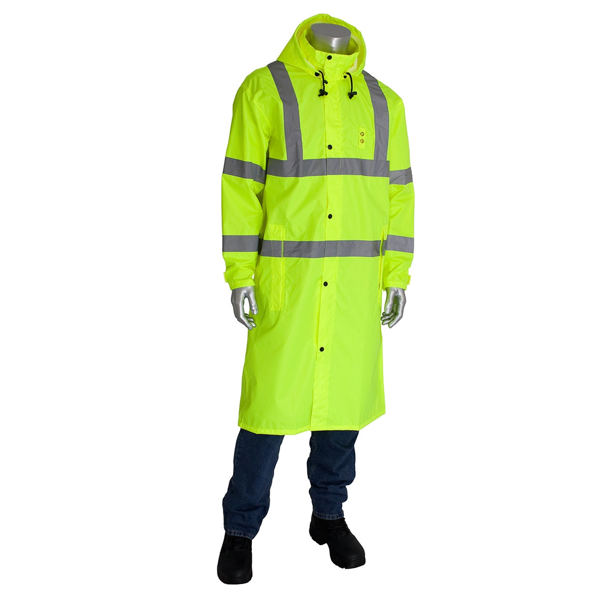 Yellow/Lime Raincoat - PIP - Waterproof Design