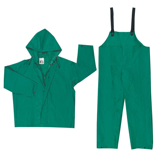 Green 2-Piece Suits - MCR Safety - Limited Flammability