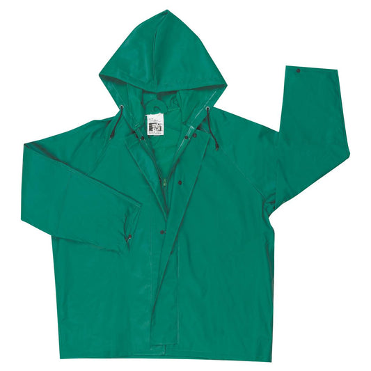 .42mm PVC/Polyester Rain Jacket - MCR Safety - Durable Design
