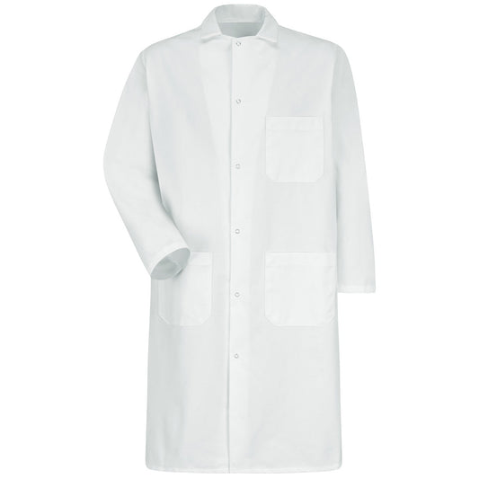 Exterior Pockets Butcher Coat - Red Kap - Durable Twill
