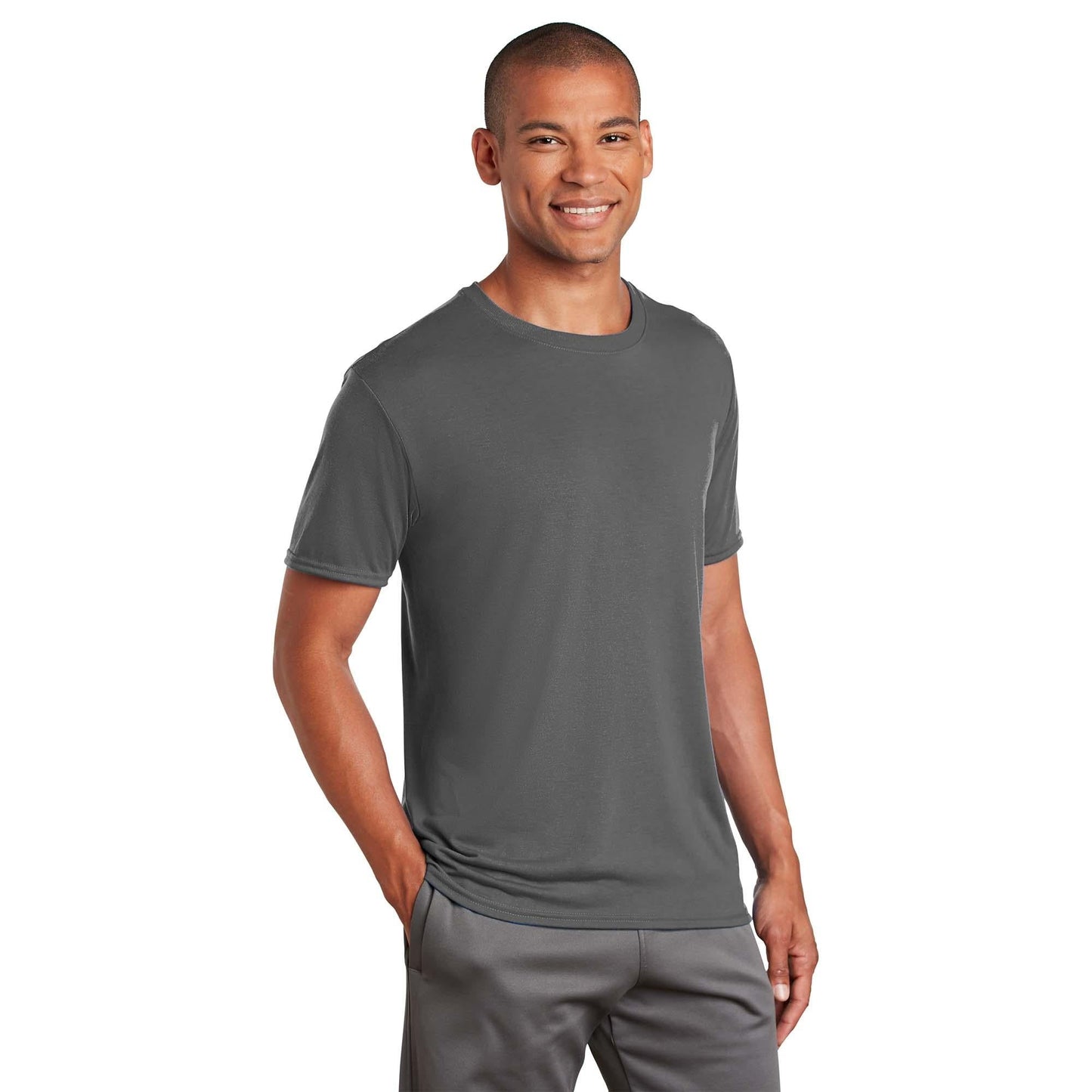 Safety Green T-Shirts - Gildan - Quick Drying