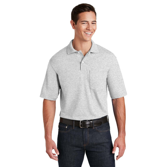 Ash Polo Shirt - Jerzees - Comfortable Fit