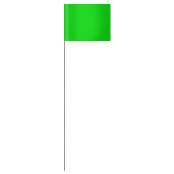 Blue Marking Flags - Presco - Durable Steel Staff