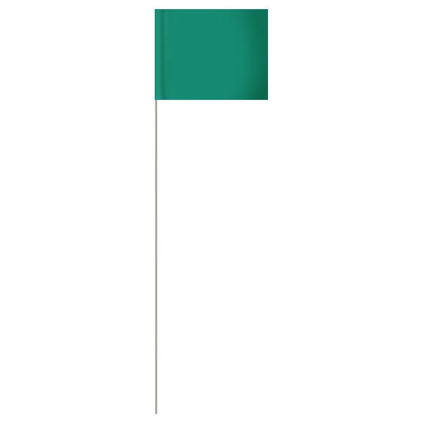 Blue Marking Flags - Presco - Durable Steel Staff