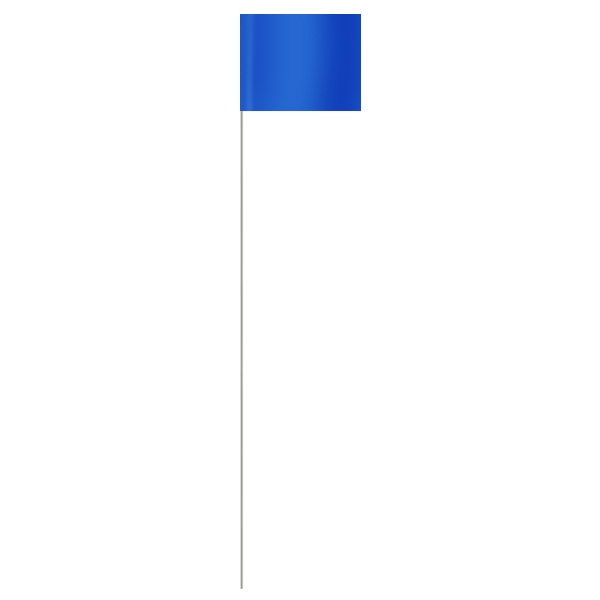 Blue Marking Flags - Presco - High Visibility Design
