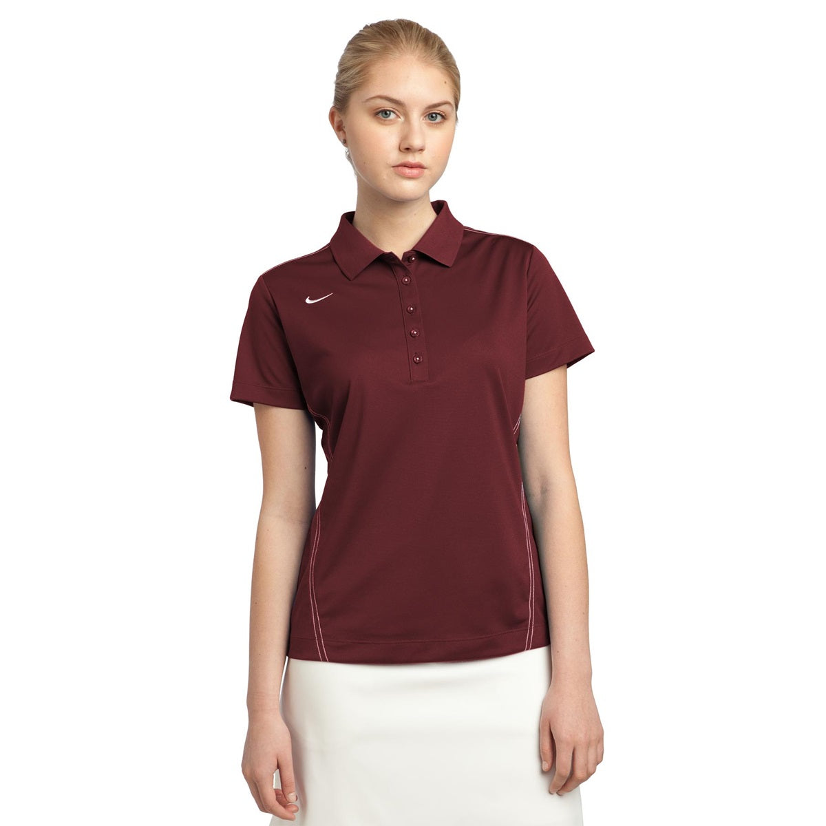 Black Dri-Fit Polo - Nike - Lightweight Fabric