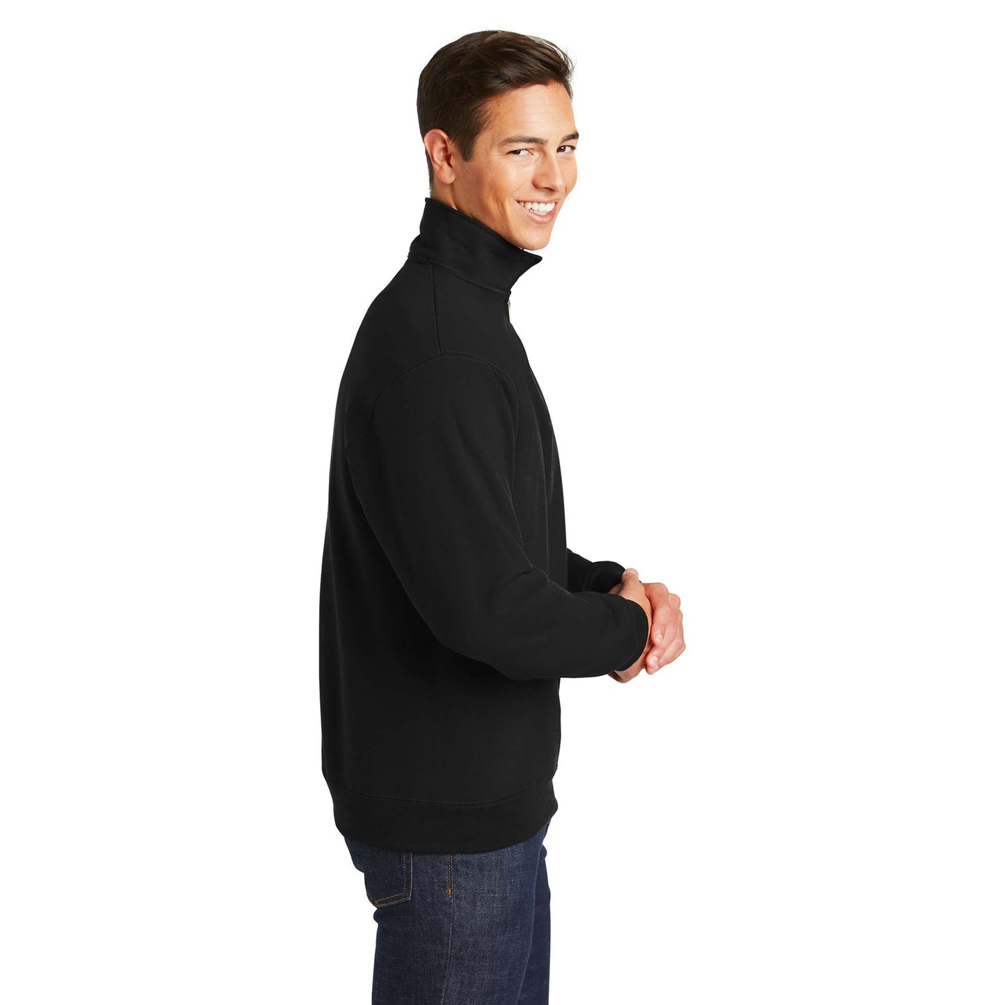 Ash Sweatshirts - Jerzees - Comfortable Zip Fleece