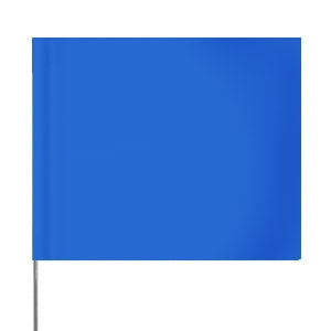 Blue Marking Flags - Presco - Durable Visibility