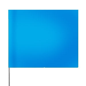 Blue Marking Flags - Presco - Durable Visibility