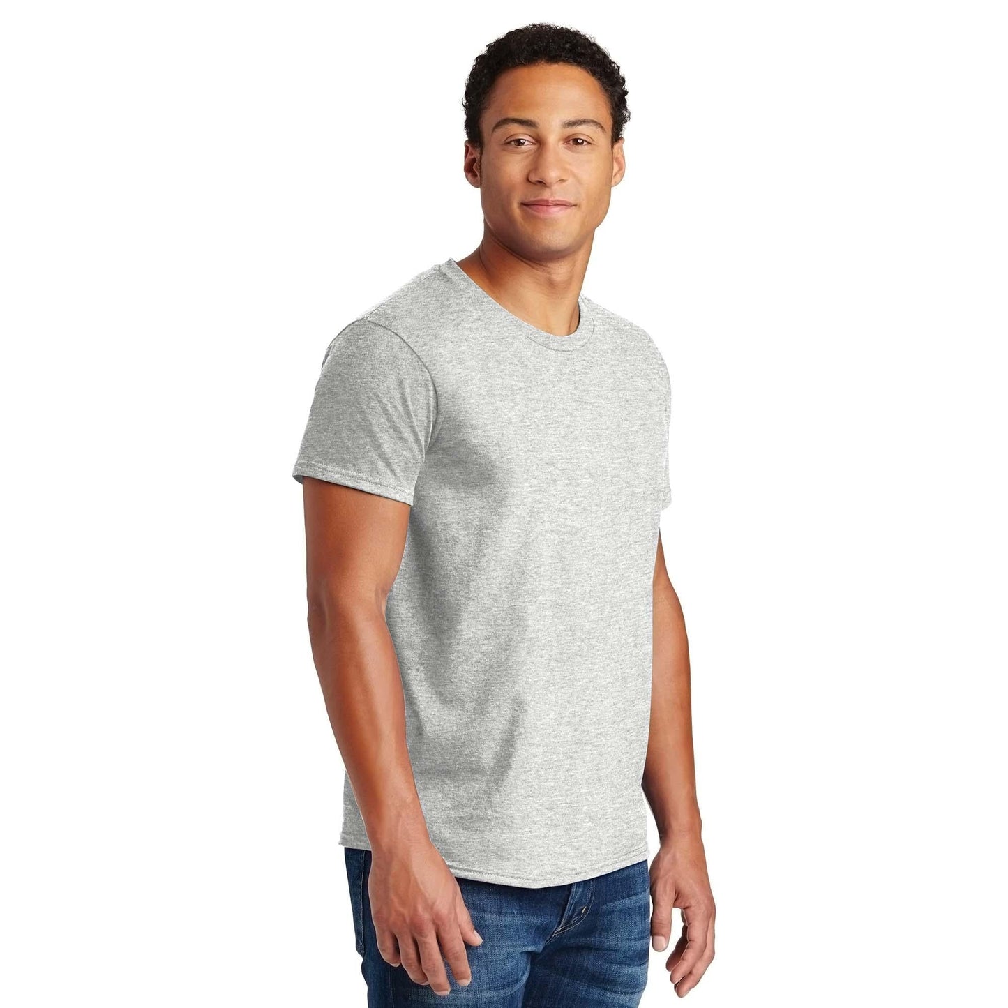 Navy T-Shirts - Hanes - Soft Cotton Blend