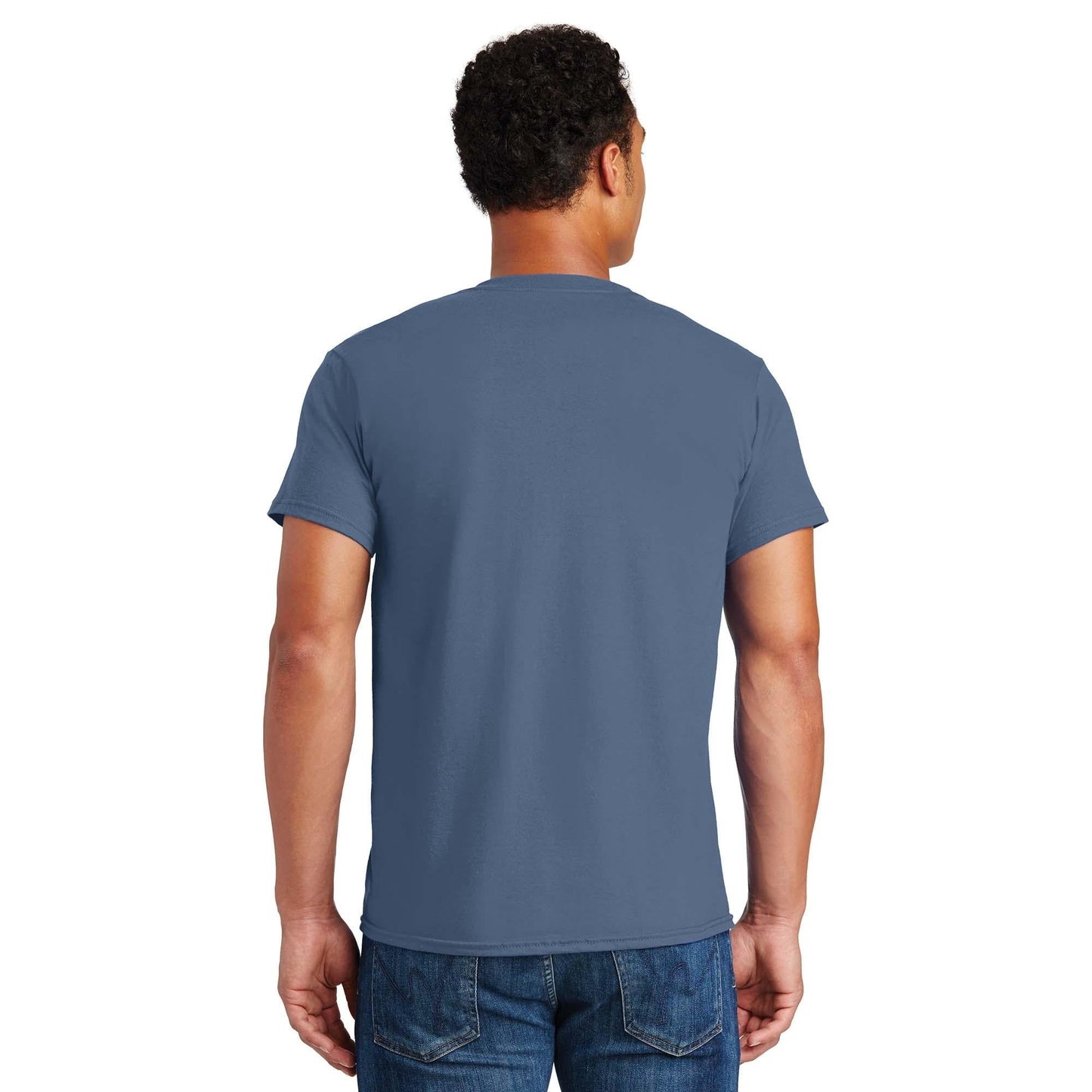 Navy T-Shirts - Hanes - Soft Cotton Blend