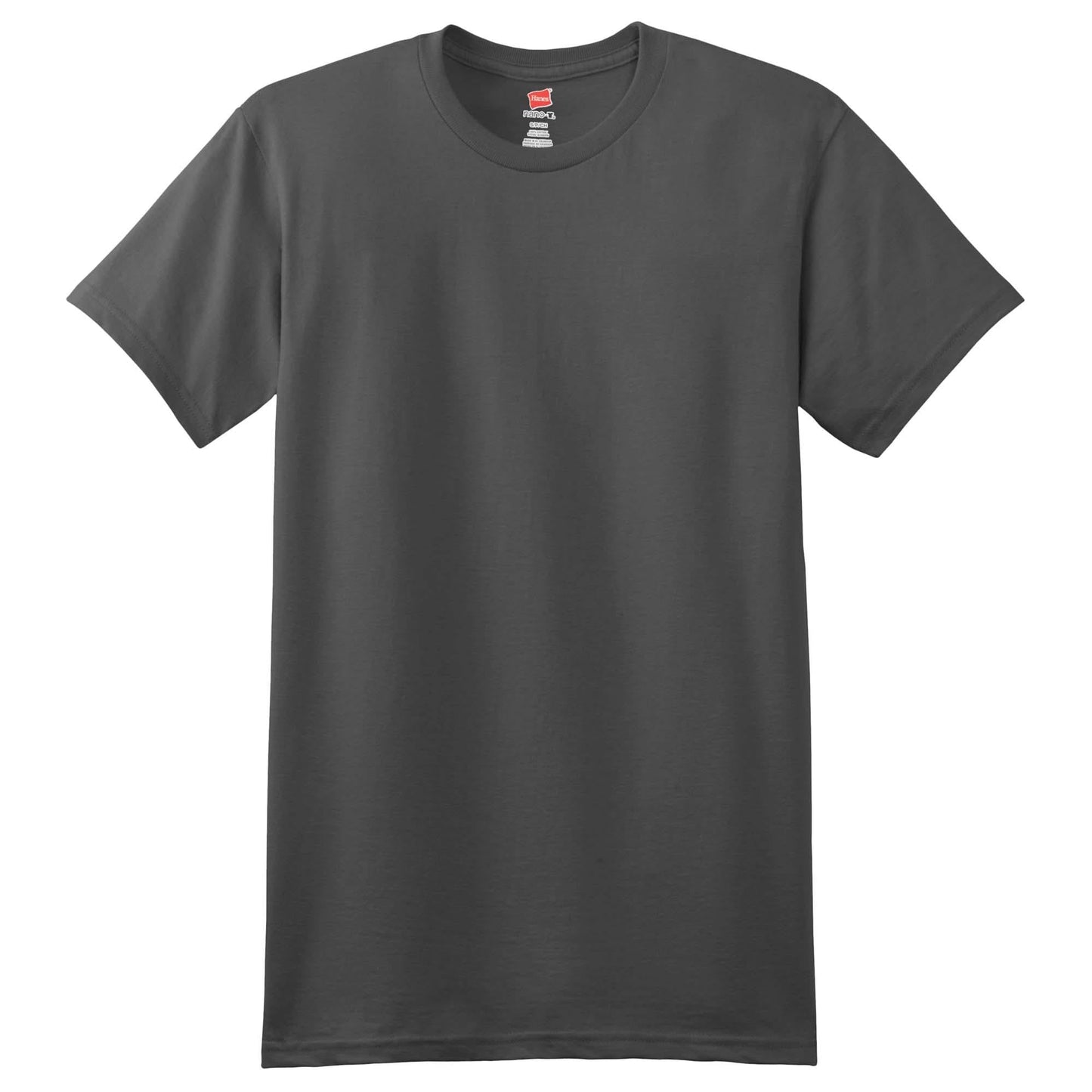 Navy T-Shirts - Hanes - Soft Cotton Blend