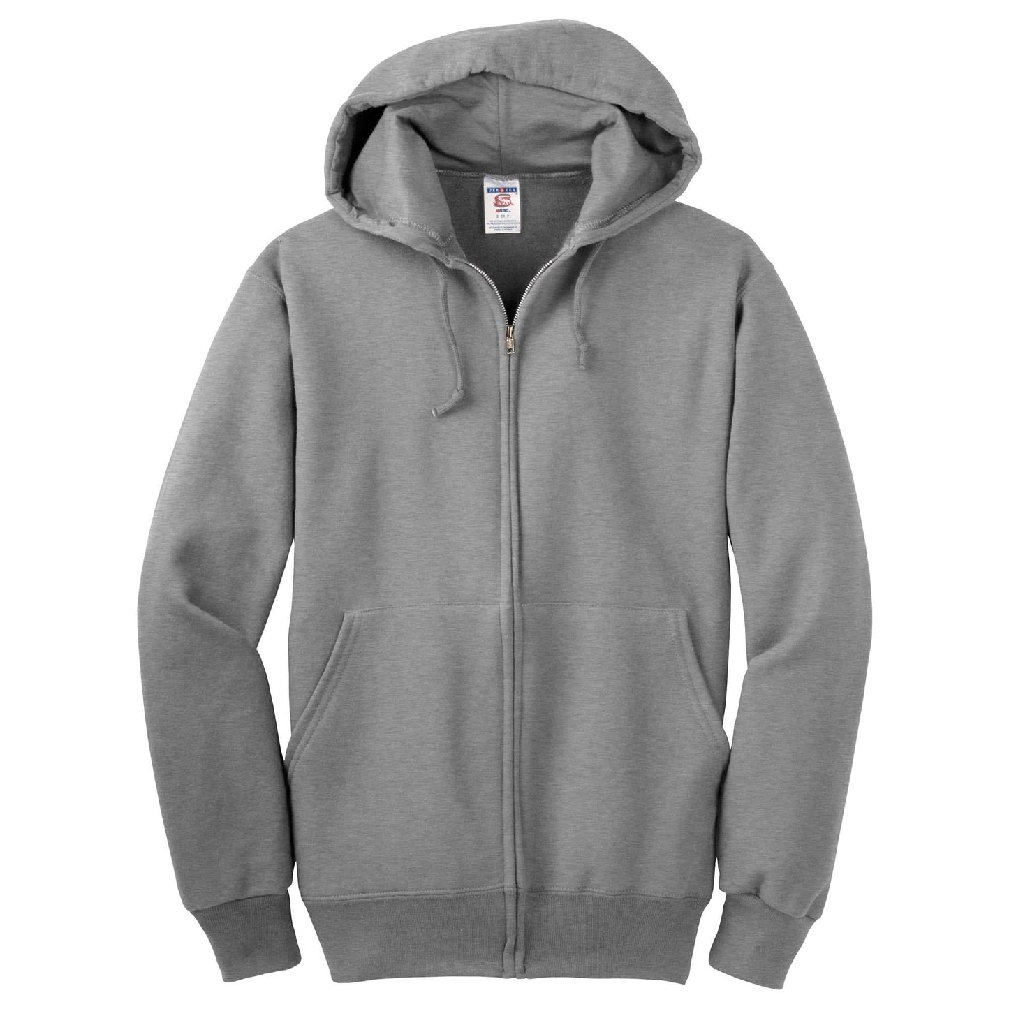 Black Hooded Sweatshirt - Jerzees - Cozy Fleece