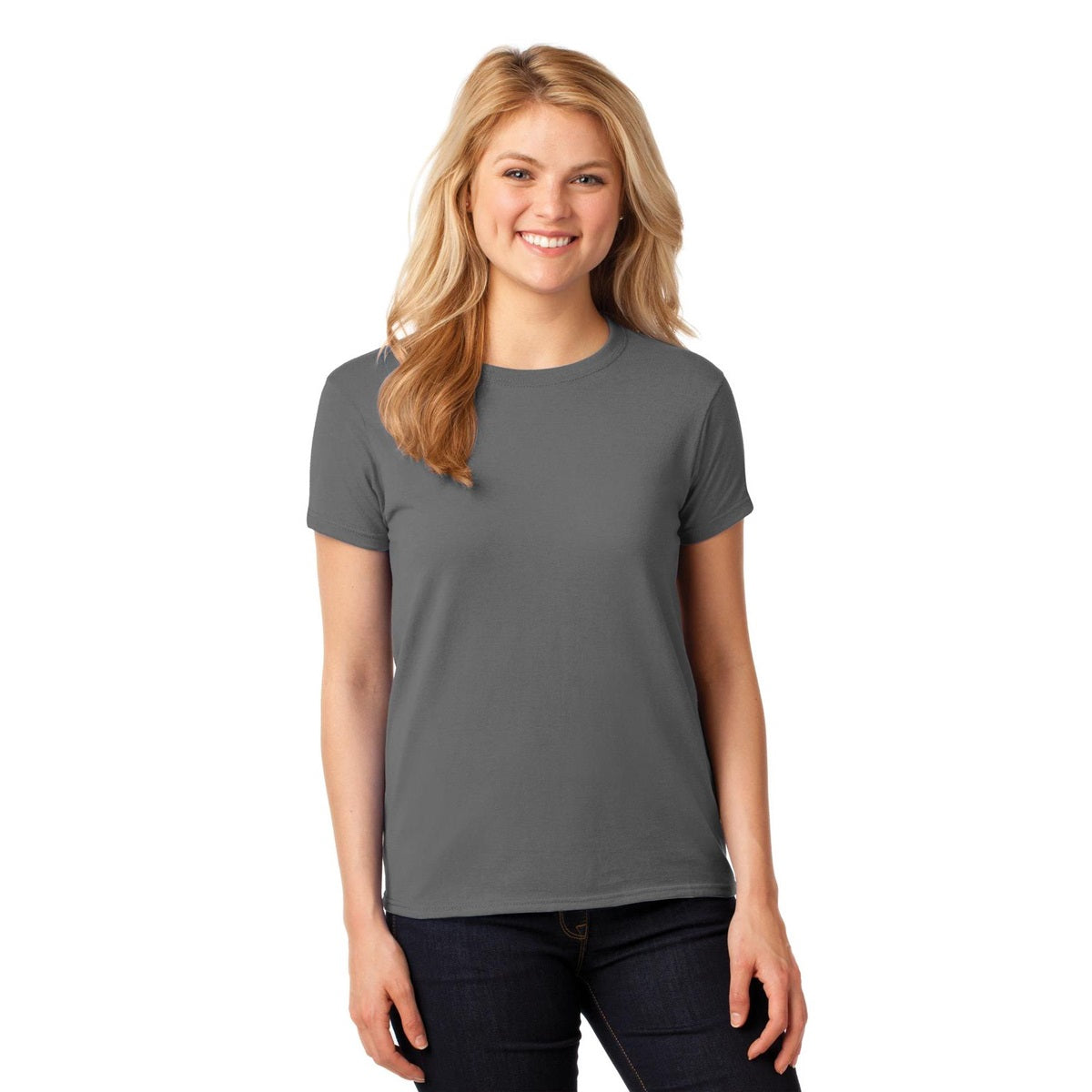Graphite Heather T-Shirts - Gildan - Heavy Cotton