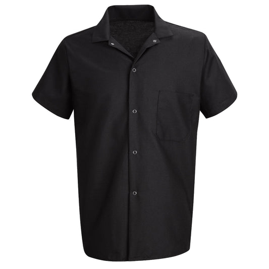 Black Chef Shirt - Chef Designs - Lightweight Fabric