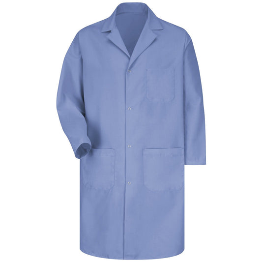 Light Blue Lab Coat - Red Kap - Durable Cotton Blend