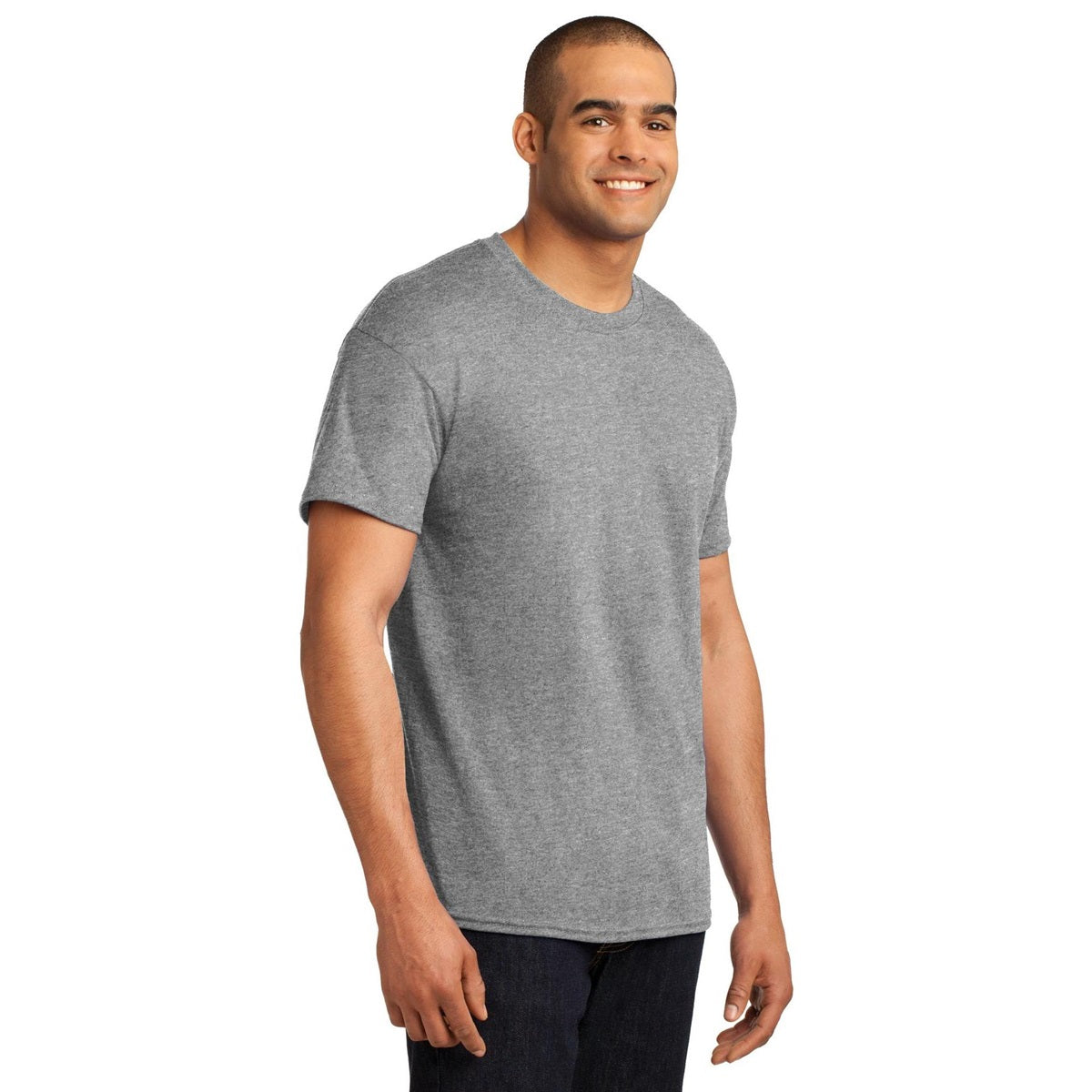 Light Steel T-Shirts - Hanes - Comfort Fit