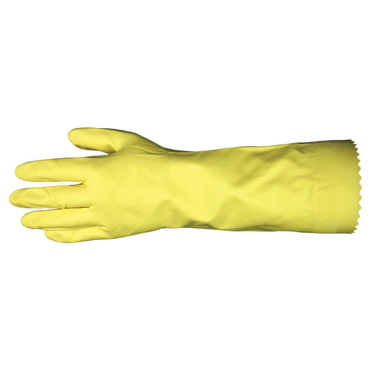 Scalloped Cuff Disposable Gloves - MCR Safety - Latex Durable