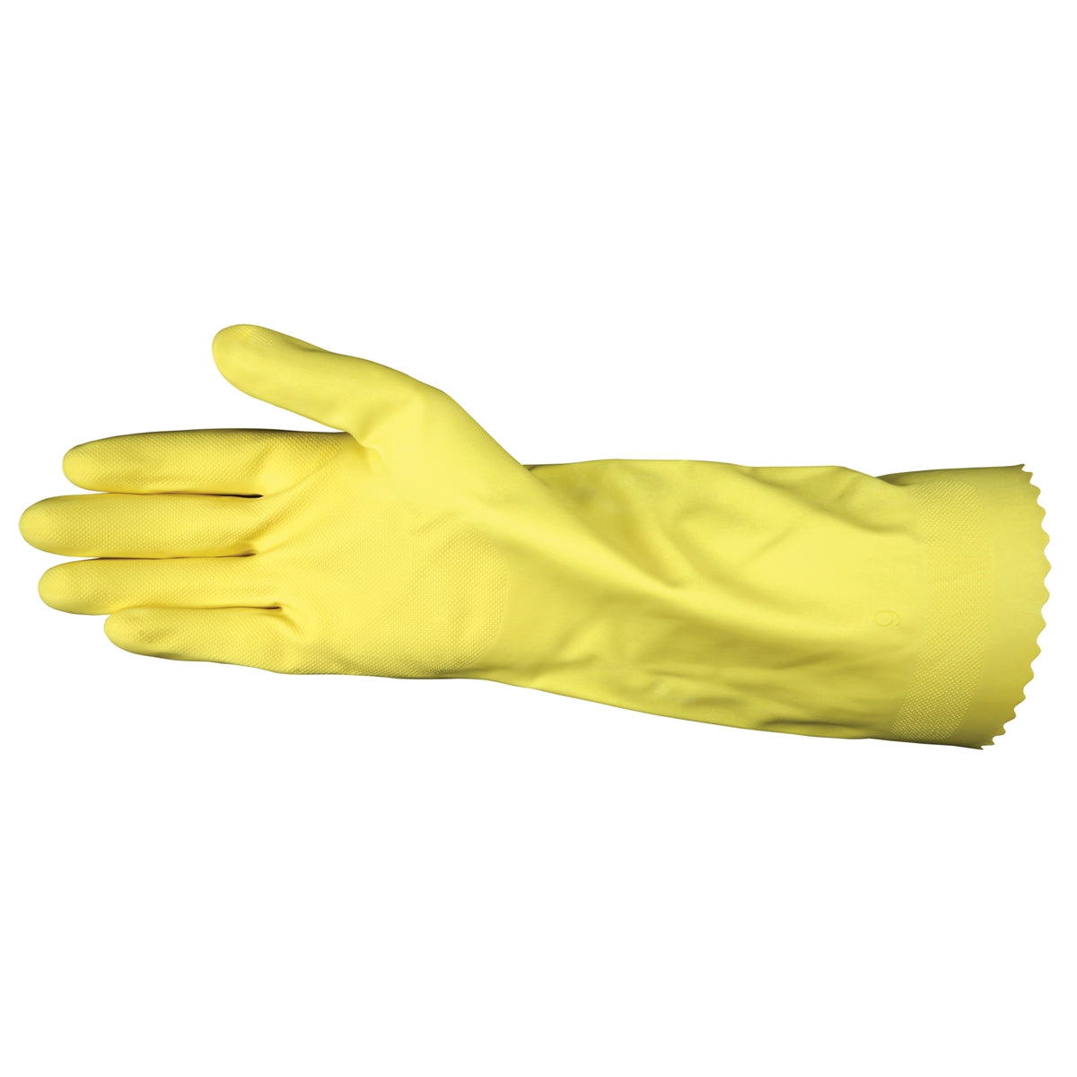 Scalloped Cuff Disposable Gloves - MCR Safety - Latex Durable