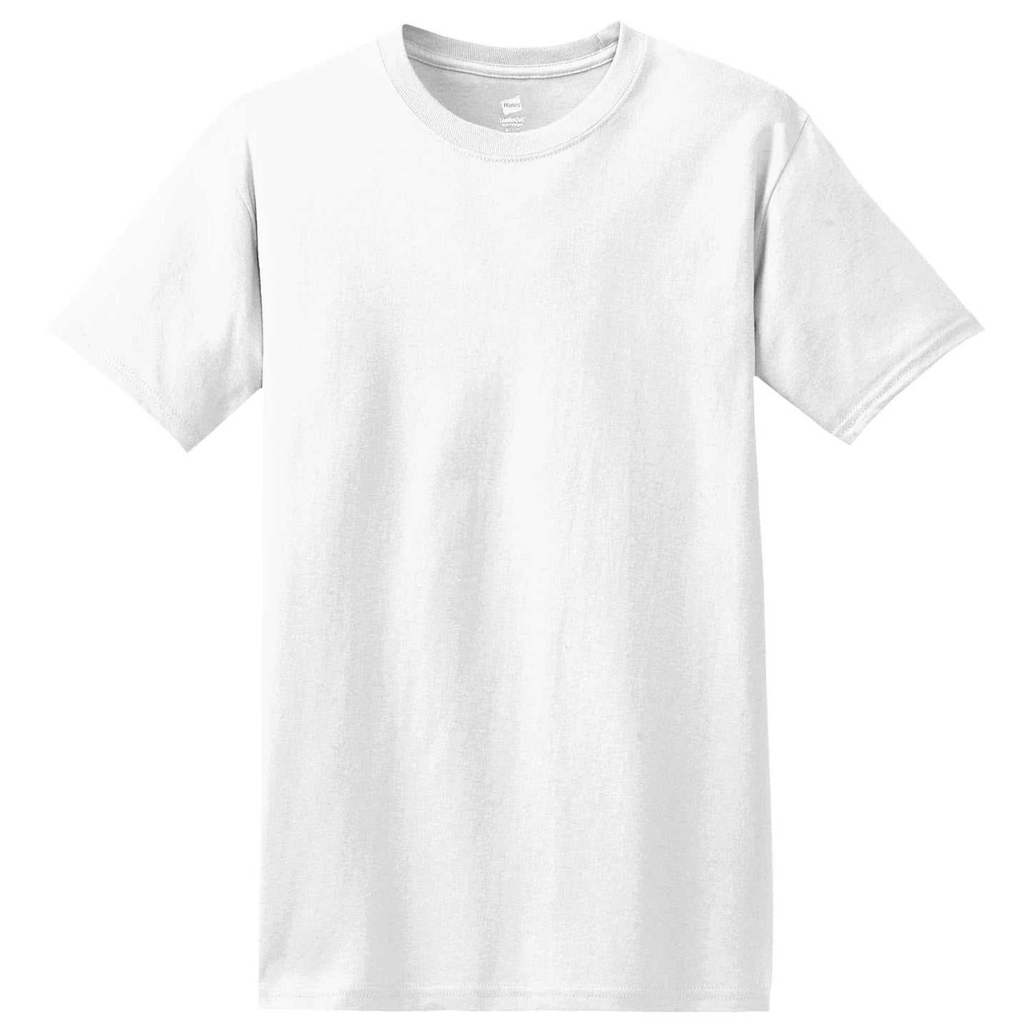 White T-Shirts - Hanes - ComfortSoft Cotton