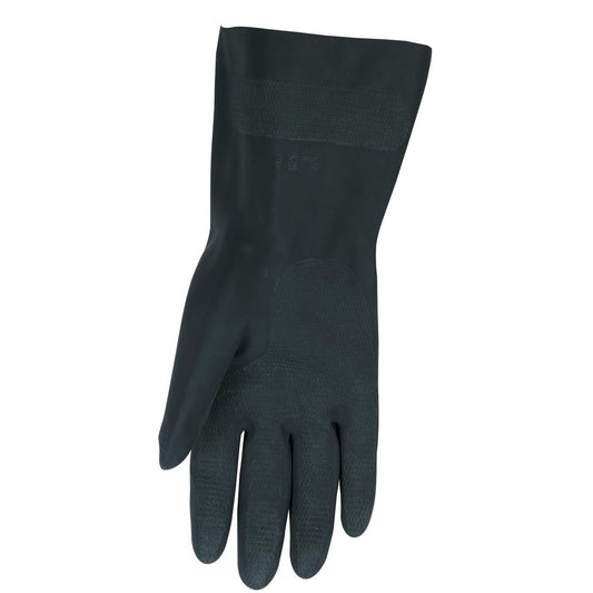 Black Rubber Gloves - MCR Safety - Durable Neoprene