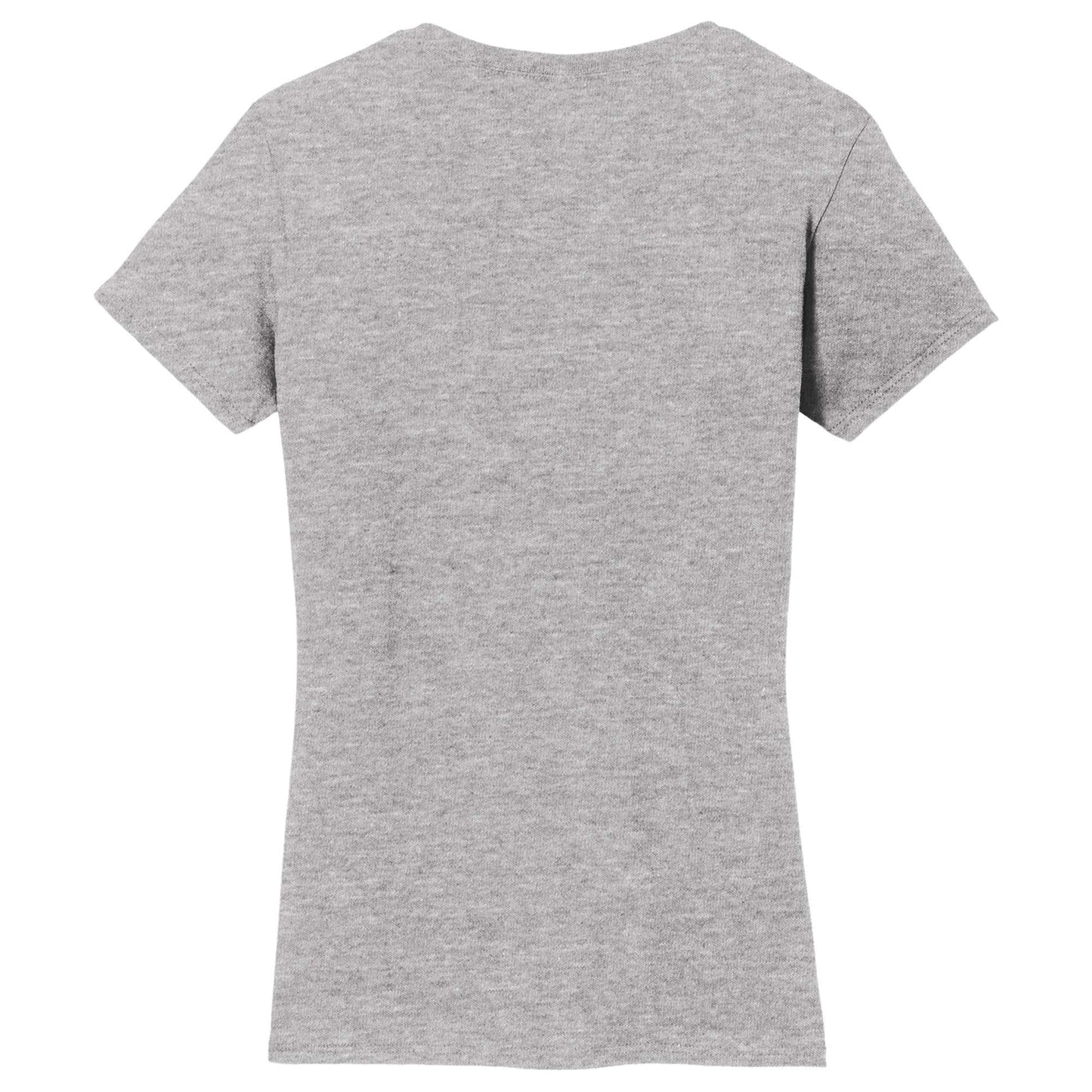 White T-Shirts - Gildan - Stylish Cotton V-Neck - Fashion Fit