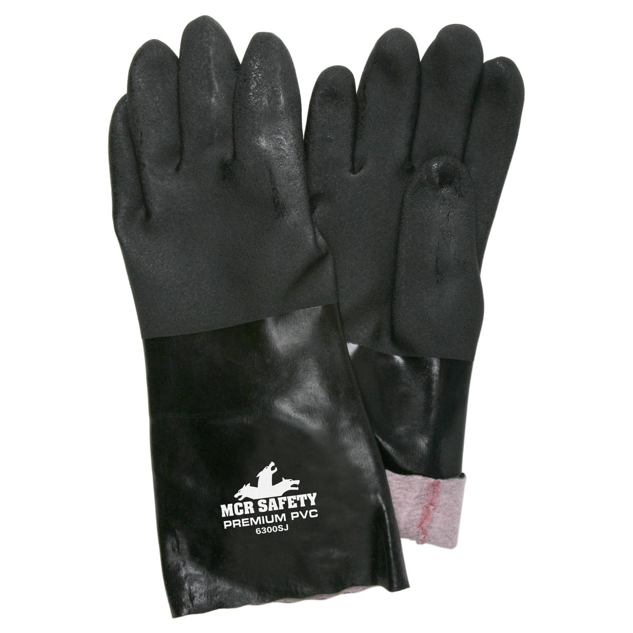 Gauntlet Cuff Rubber Gloves - MCR Safety - Durable PVC