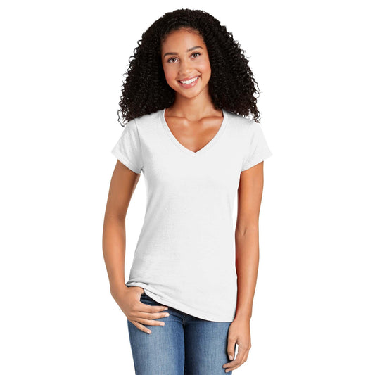 White T-Shirts - Gildan - Comfortable Cotton Blend - Soft Fabric