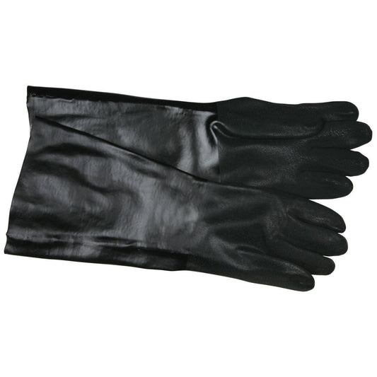18" Gauntlet Cuff Rubber Gloves - MCR Safety - PVC Coated