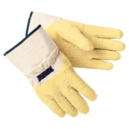 Plasticized Cuff Rubber Gloves - MCR Safety - Durable Grip