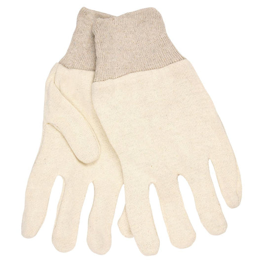 Knit Cotton Gloves - MCR Safety - Reversible Pattern