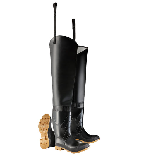 Black Work Boots - Dunlop - Waterproof Design