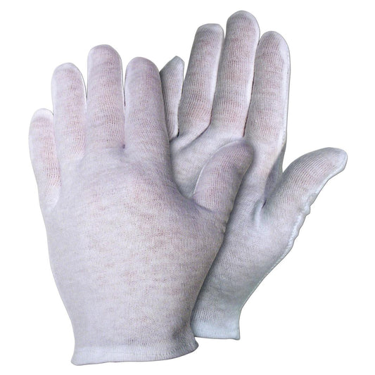 Hemmed Inspection Gloves - MCR Safety - Comfortable Cotton