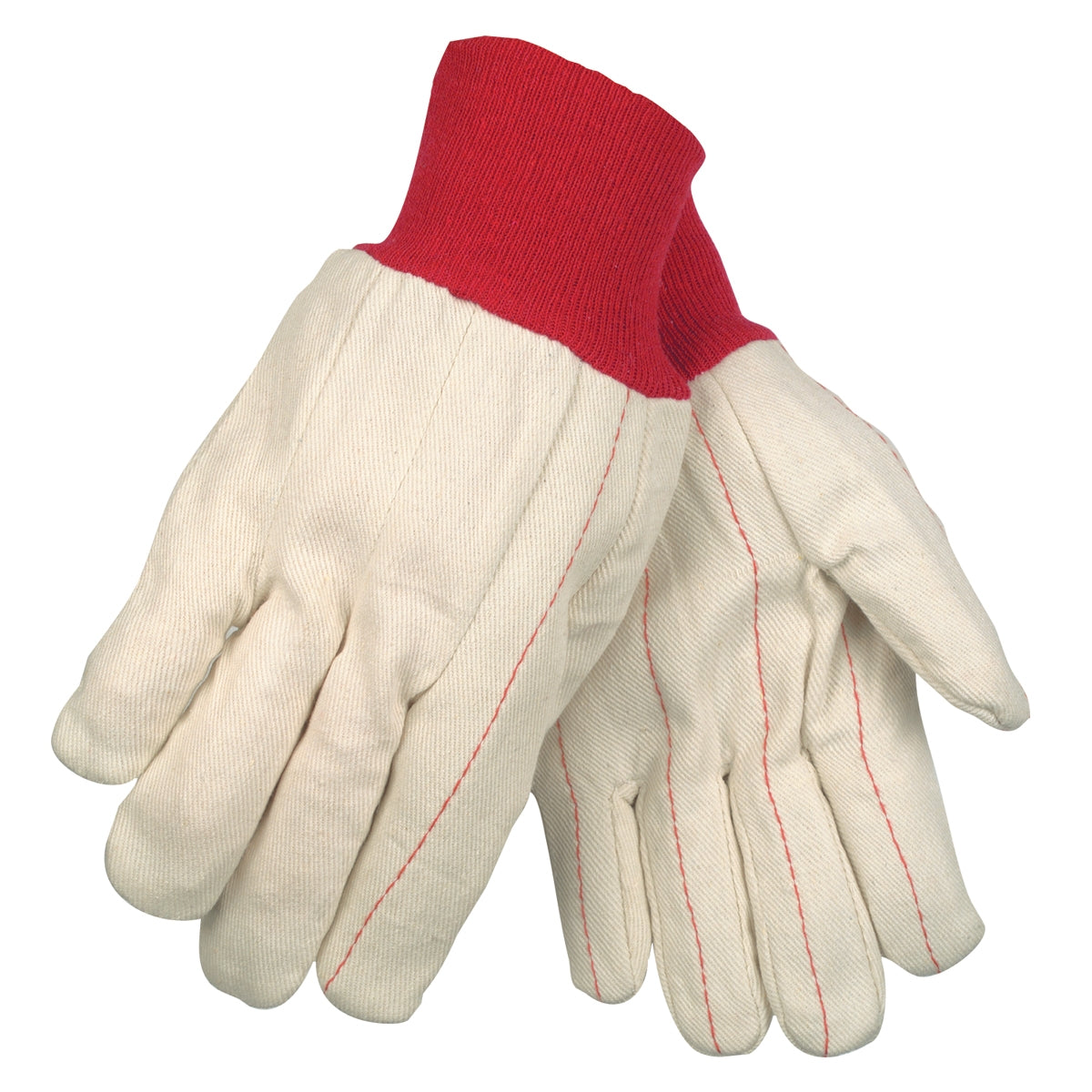 Knit Wrist Cotton Gloves - MCR Safety - Double Palm